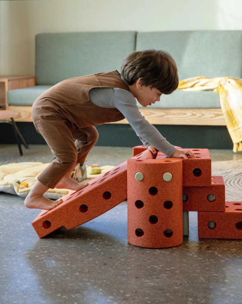 Modu Dreamer Blocks 12in1 – dideli, kūrybingi blokeliai iš EPP putų | Sudegė Oranžinis
