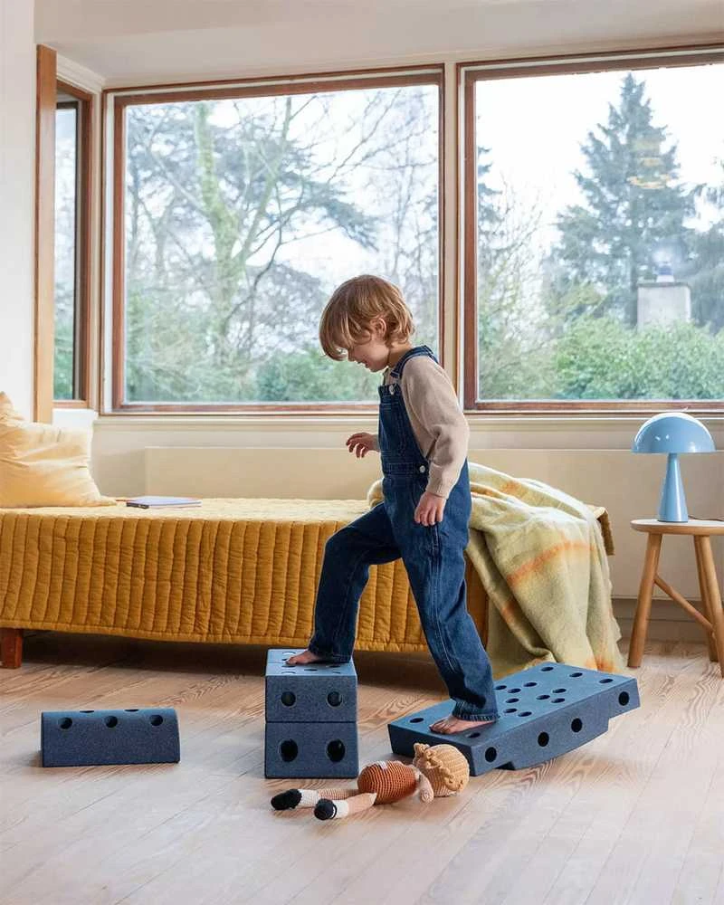 Modu Dreamer Blocks 12in1 – dideli, kūrybingi blokeliai iš EPP putų | Gilioji Mėlyna