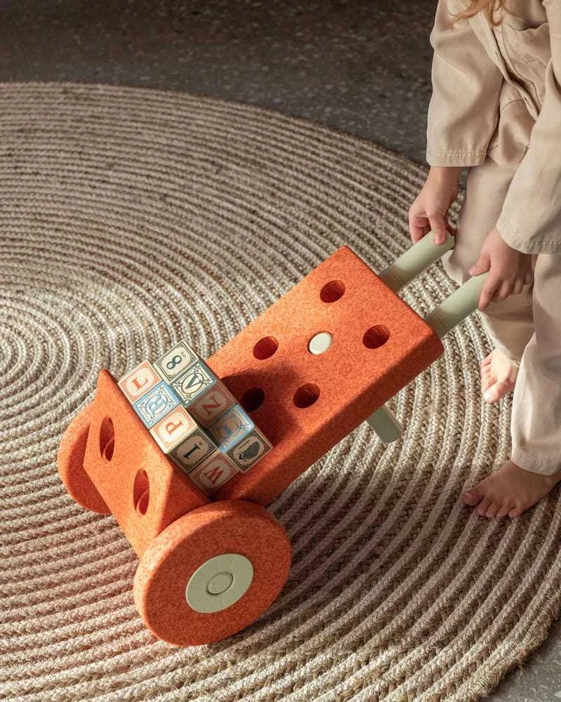 Modu Dreamer Blocks 12in1 – dideli, kūrybingi blokeliai iš EPP putų | Sudegė Oranžinis