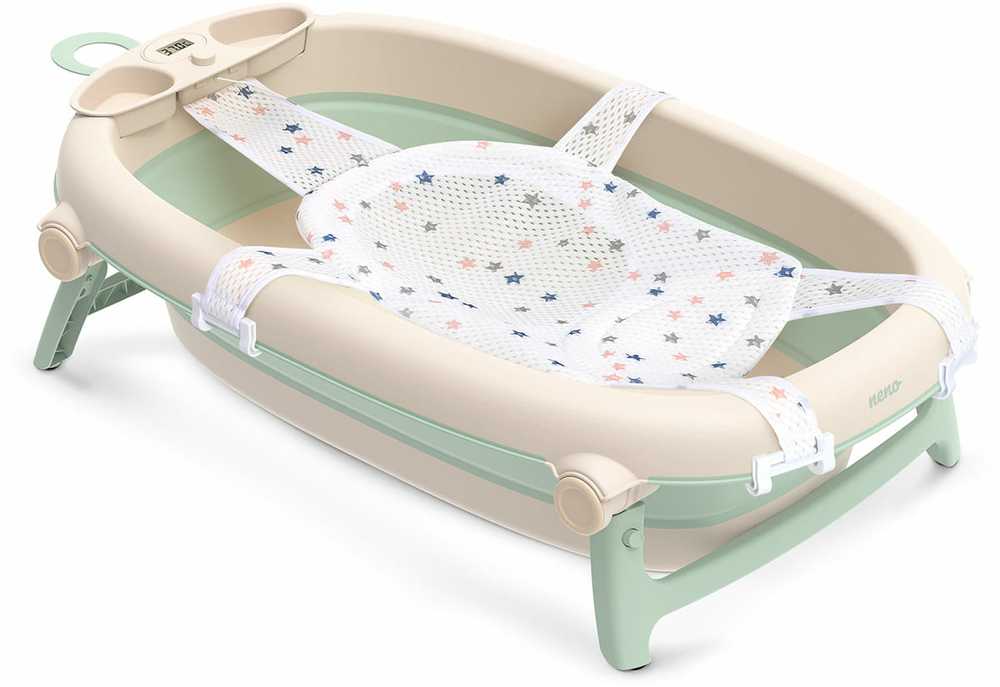 Neno Lucy - sulankstoma kūdikio vonelė su termometru