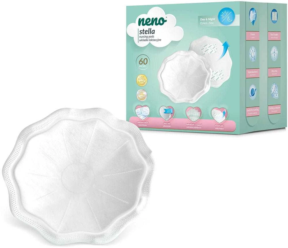 Neno Stella maitinimo įklotai (60 vnt.)