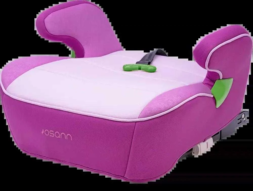 Automobilinės kėdutės paaukštinimas Osann Junior Isofix i-Size, (126-150 cm), Rožinės spalvos