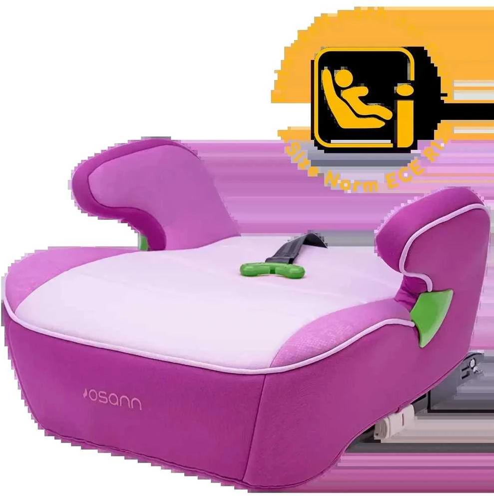 Automobilinės kėdutės paaukštinimas Osann Junior Isofix i-Size, (126-150 cm), Rožinės spalvos