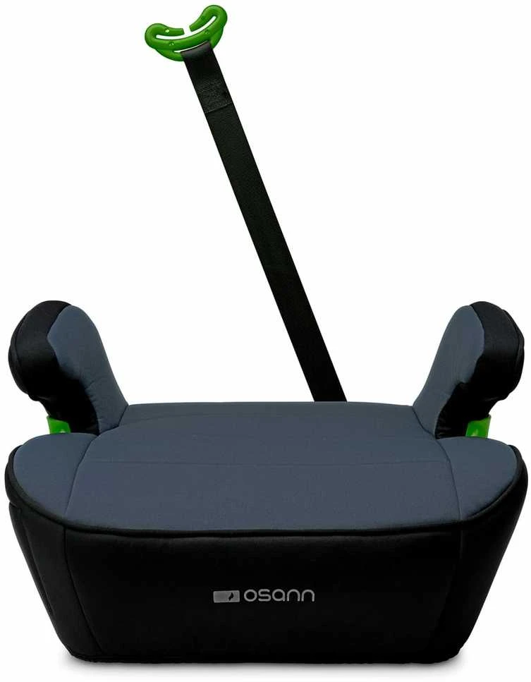 Automobilinės kėdutės paaukštinimas Osann Junior Isofix i-Size, (126-150 cm), Juodos - pilkos spalvos