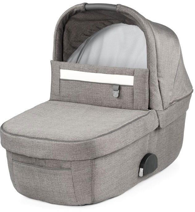PegPerego PEG PEREGO lopšys CULLA GRANDE, city pilkas