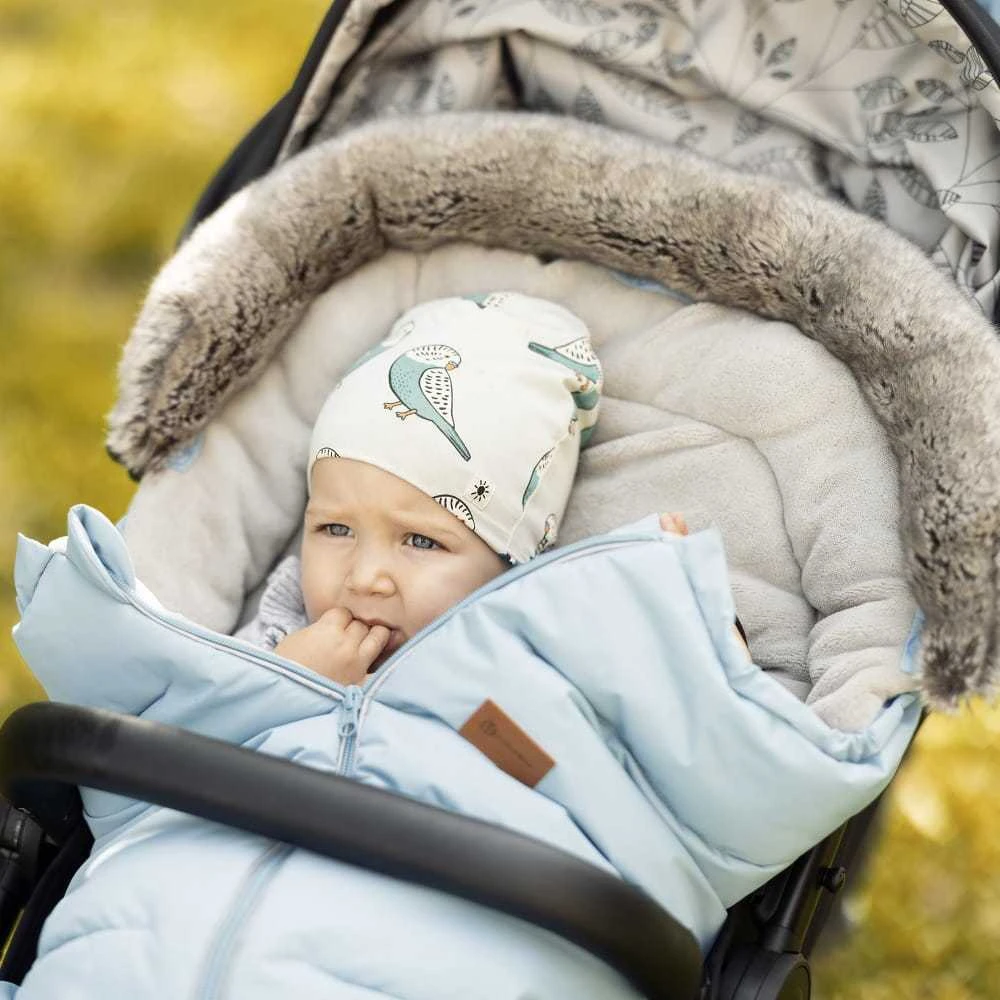 Petite&Mars Arctic - šiltas, žieminis miegmaišis 4in1 | Dangaus šnabždesys
