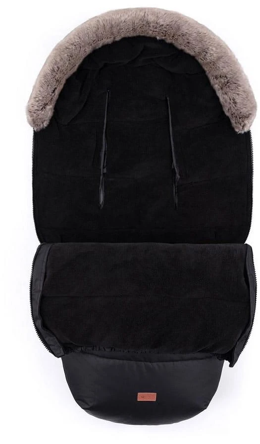 Petite&Mars Comfy 4in1 - žieminė kojytė vežimėliui | Amžinai Juodas