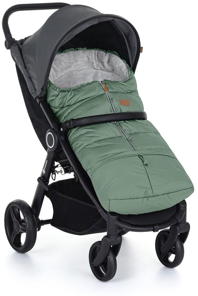 Petite&Mars Jibot - šiltas miegmaišis 3in1 | Blyškus eukaliptas