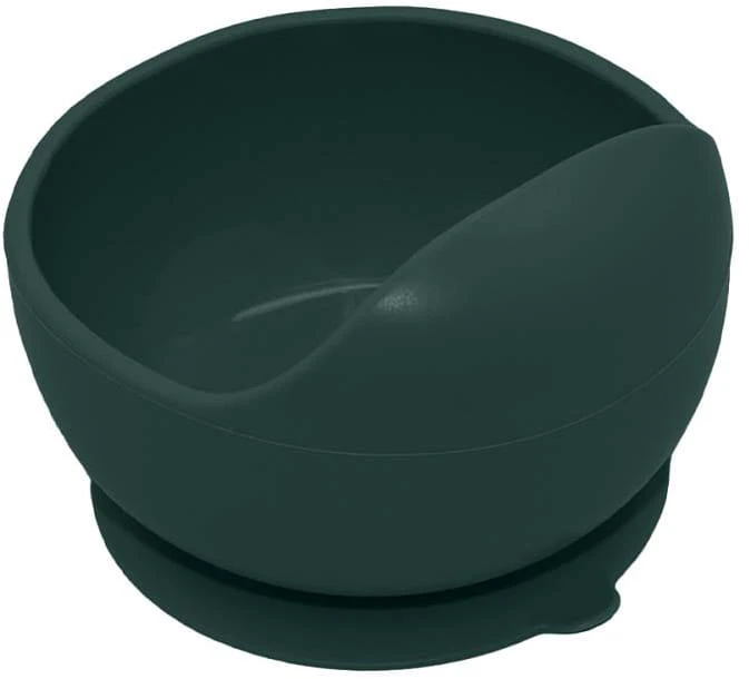 PETITE&MARS Silicone Suction Bowl Žalias 6m+