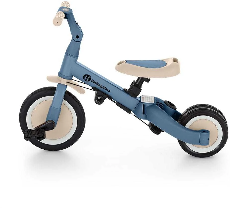Petite&Mars Turbo - daugiafunkcis 5-in-1 triratis | Vandenynas