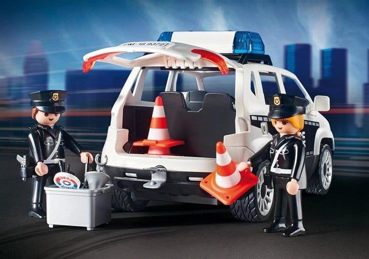 Žaislų Rinkinys - Playmobil 9372 City Action Policijos Nuovada Su Figūrėlėmis Ir Priedais - Marga
