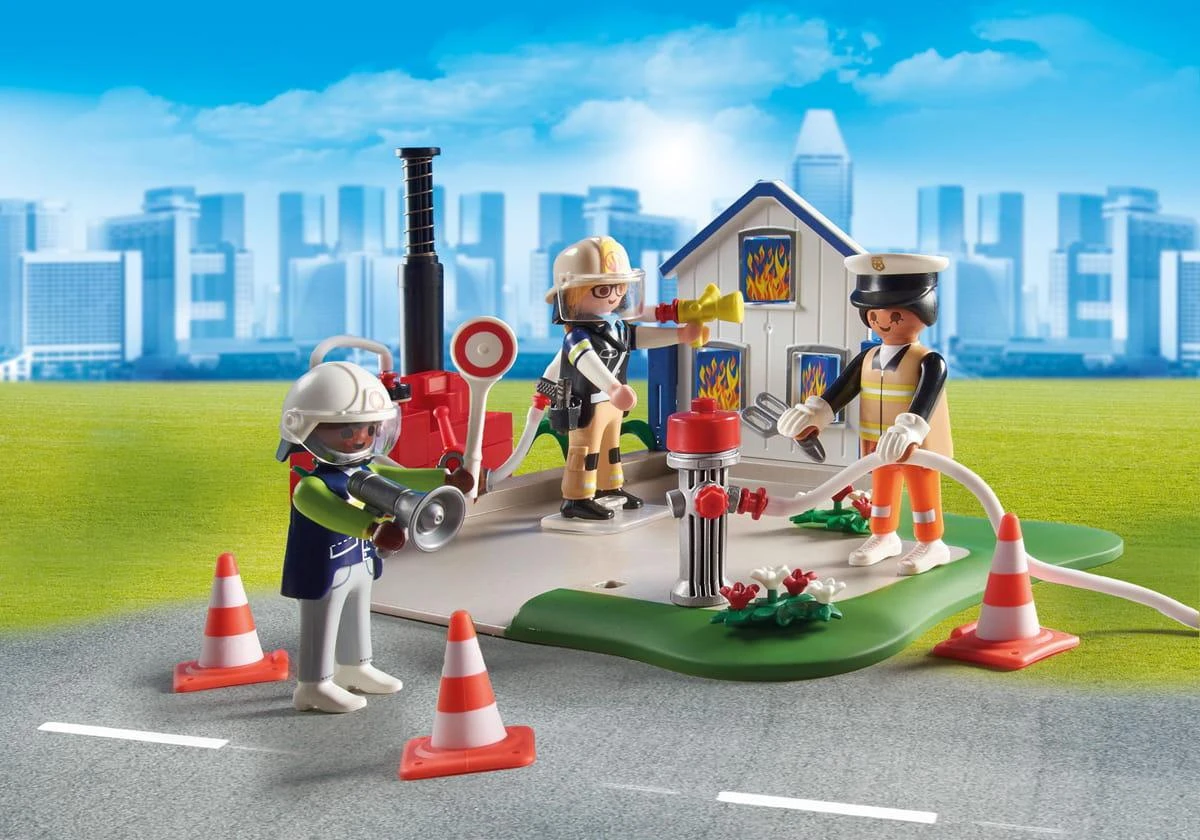 Playmobil My Figures gelbėjimo figūrėlės kaladėlėms 120 dalių ZA 5433