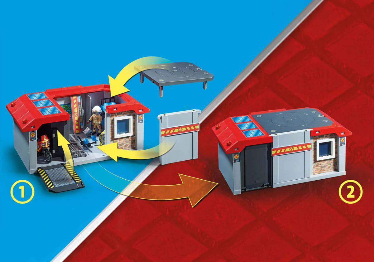 71193 PLAYMOBIL® City Action, Transportuojama gaisrinė