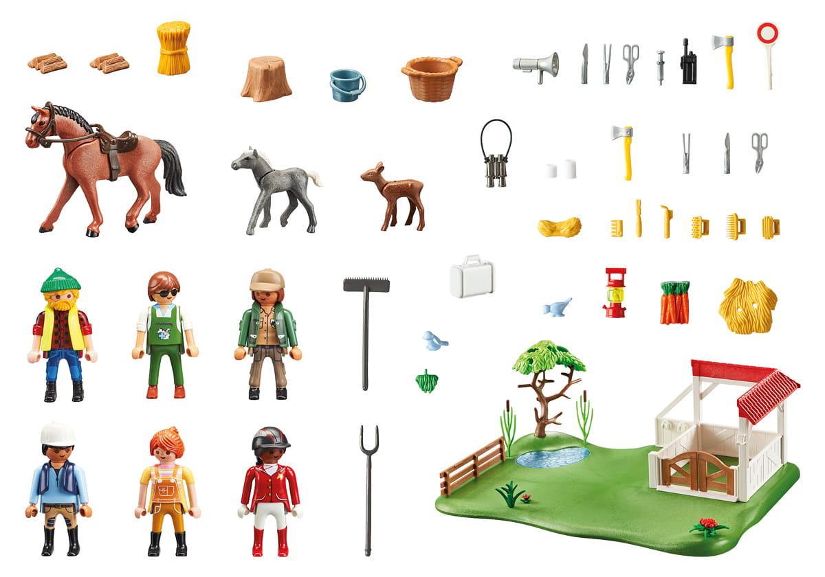 Žaidimų rinkinys Playmobil 70978 Mano figūrėlės: Arklių ranča