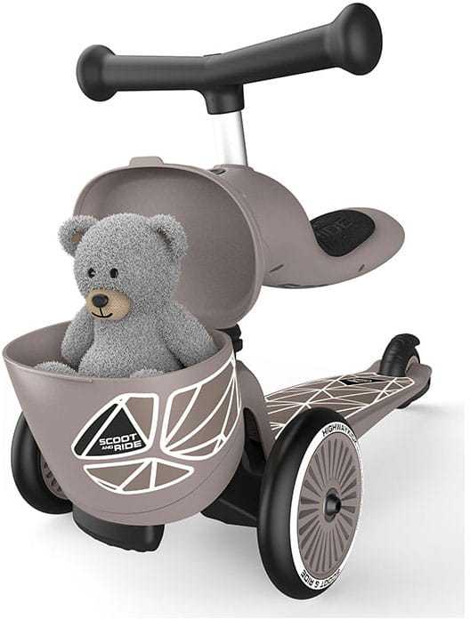 Scoot and Ride Scoot & Ride Highwaykick 1 Lifestyle 2w1 Brown Lines 96605