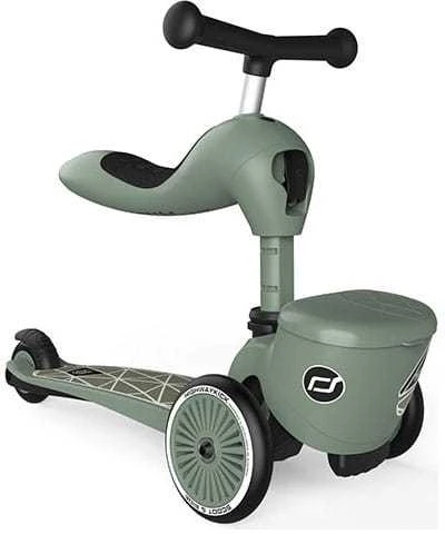 Scoot and Ride Scoot & Ride Highwaykick1 - paspirtukas, jeździk 2w1 | Žaliosios gyvenimo būdo linijos