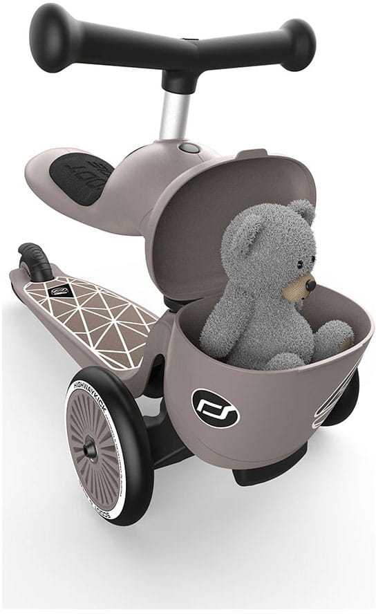 Scoot and Ride Scoot & Ride Highwaykick 1 Lifestyle 2w1 Brown Lines 96605