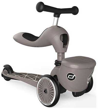 Scoot and Ride Scoot & Ride Highwaykick 1 Lifestyle 2w1 Brown Lines 96605