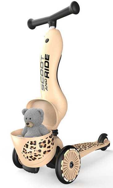 Scoot and Ride Scoot & Ride Highwaykick 1 Lifestyle 2w1 Leopard 96607