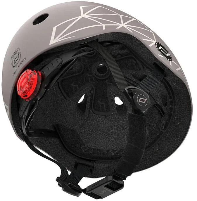 Scoot and Ride Scoot & Ride Kask XXS-S rudos linijos