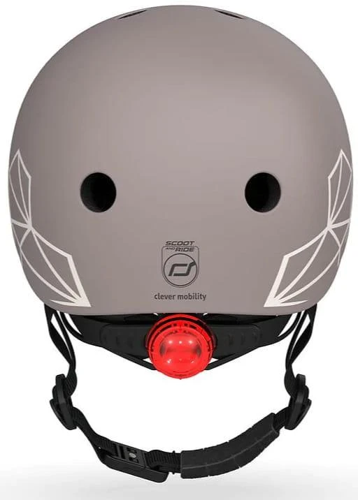 Scoot and Ride Scoot & Ride Kask XXS-S rudos linijos