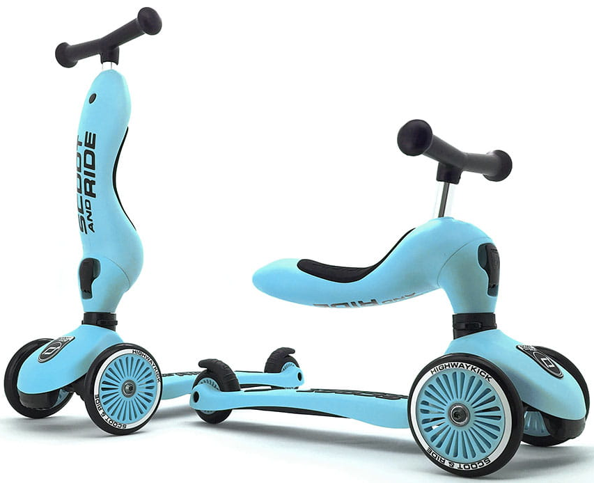 Paspirtukas - balansinis dviratukas Scoot & Ride 2in1 Blueberry 96352