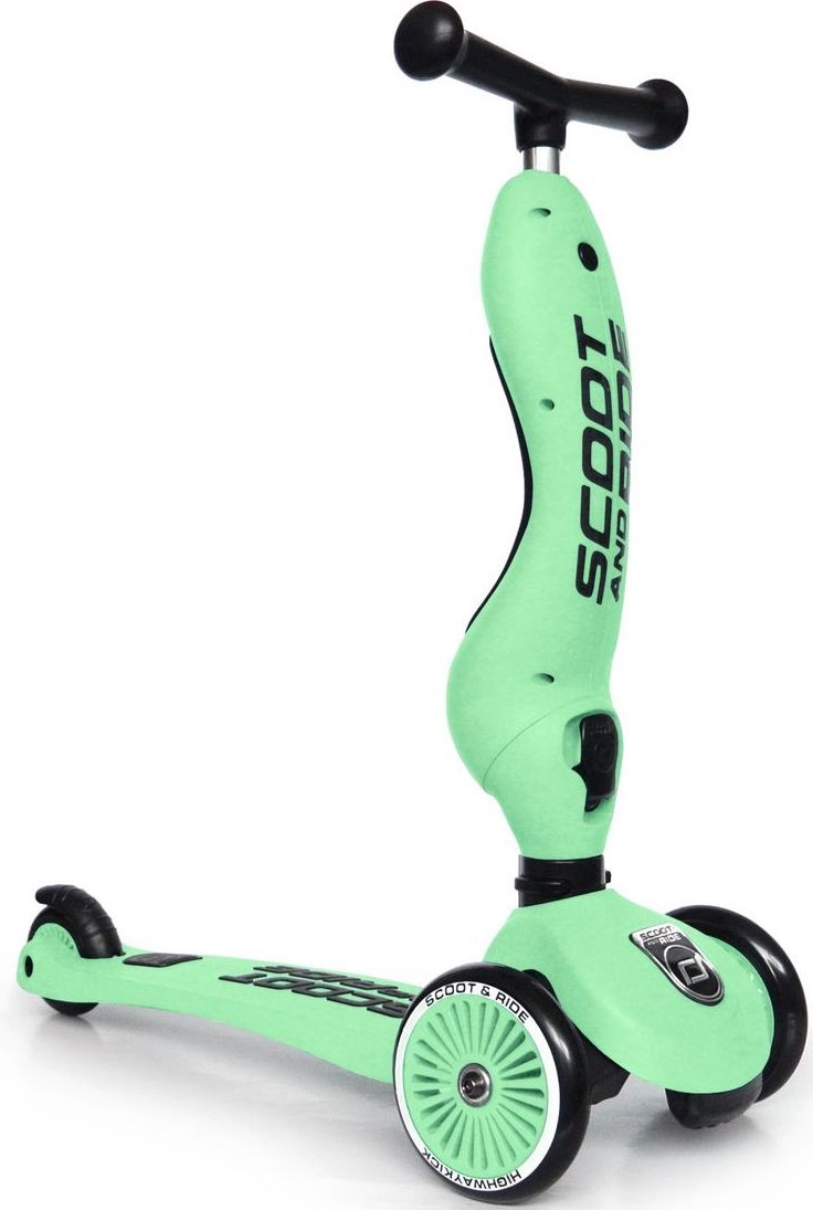 Paspirtukas - balansinis dviratukas  Scoot & Ride Highwaykick 1 2in1 Kiwi 96355