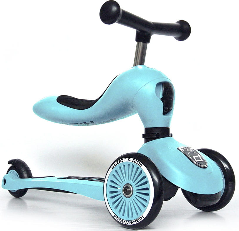 Paspirtukas - balansinis dviratukas Scoot & Ride 2in1 Blueberry 96352