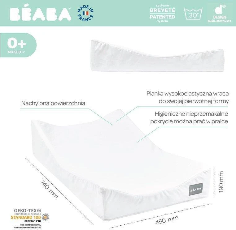 BEABA SOFALANGE VYSTYMO LENTA SU PAKĖLIMU NUO GERL