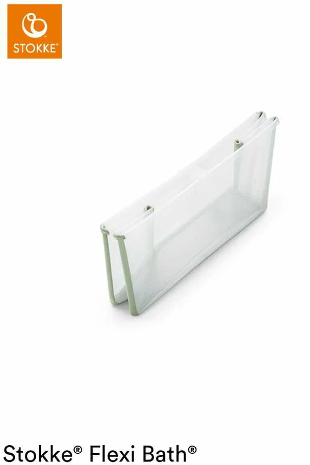 Stokke Flexi Bath - X-Large sulankstoma kūdikio vonelė | Skaidri žalia