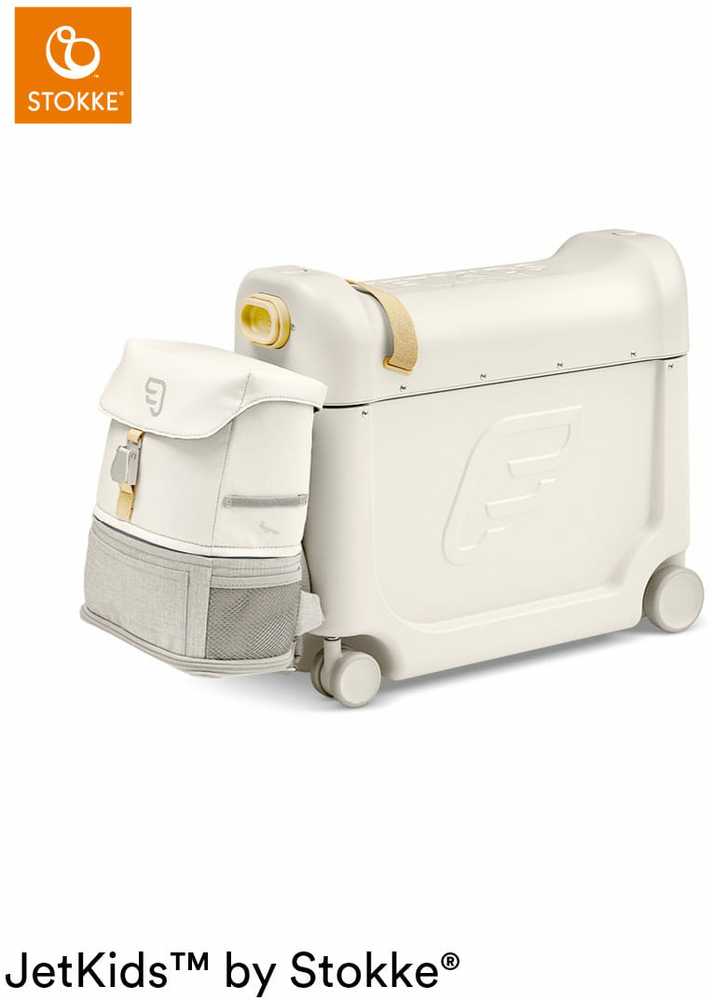 Stokke JetKids BackPack - išplečiama kuprinė | Baltas