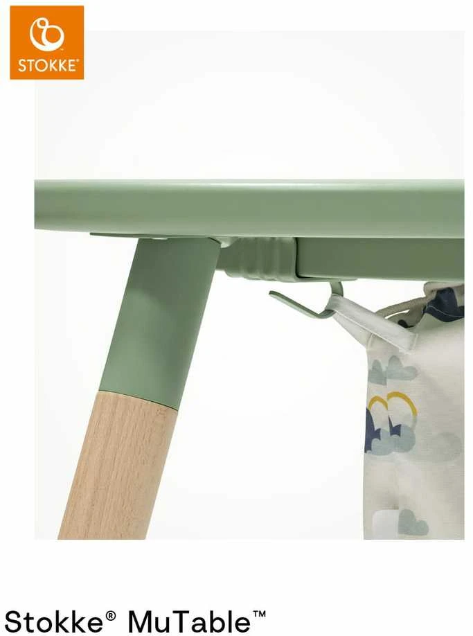 Stokke MuTable Storage Bag V2 - medvilninis žaislų krepšys | Daugiaspalvės žvaigždės