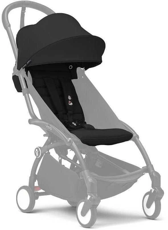 Stokke Yoyo 3 spalvų rinkinys - spalvų rinkinys, vežimėlio užvalkalai | Juoda