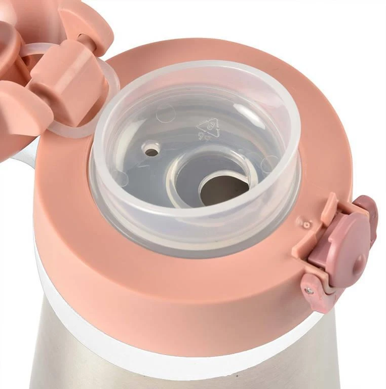 Beaba metalinė gertuvė nuo 18 mėn., 350 ml, spalva: rožinė
