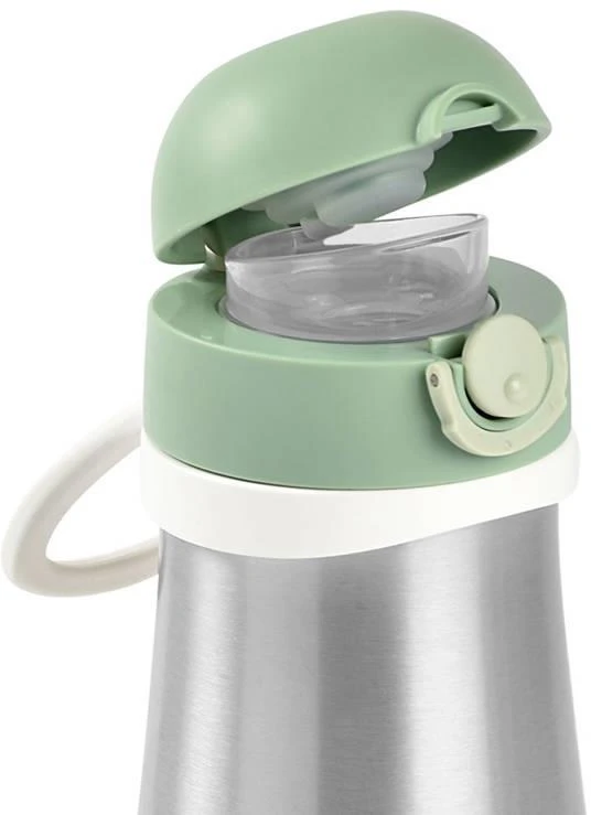 Beaba metalinė gertuvė nuo 18 mėn., 350 ml, spalva: žalia