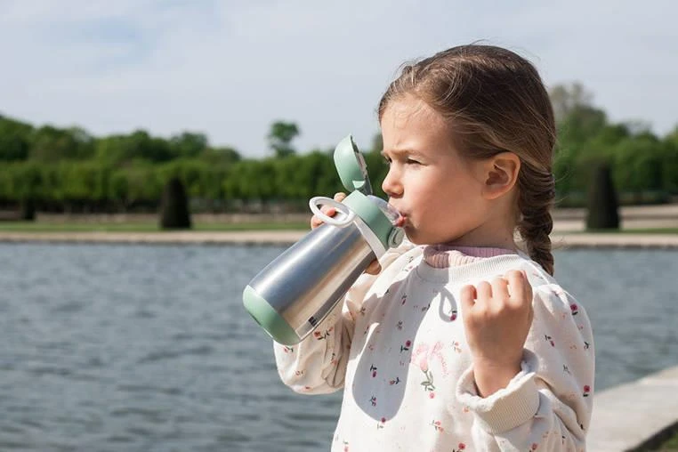 Beaba metalinė gertuvė nuo 18 mėn., 350 ml, spalva: žalia
