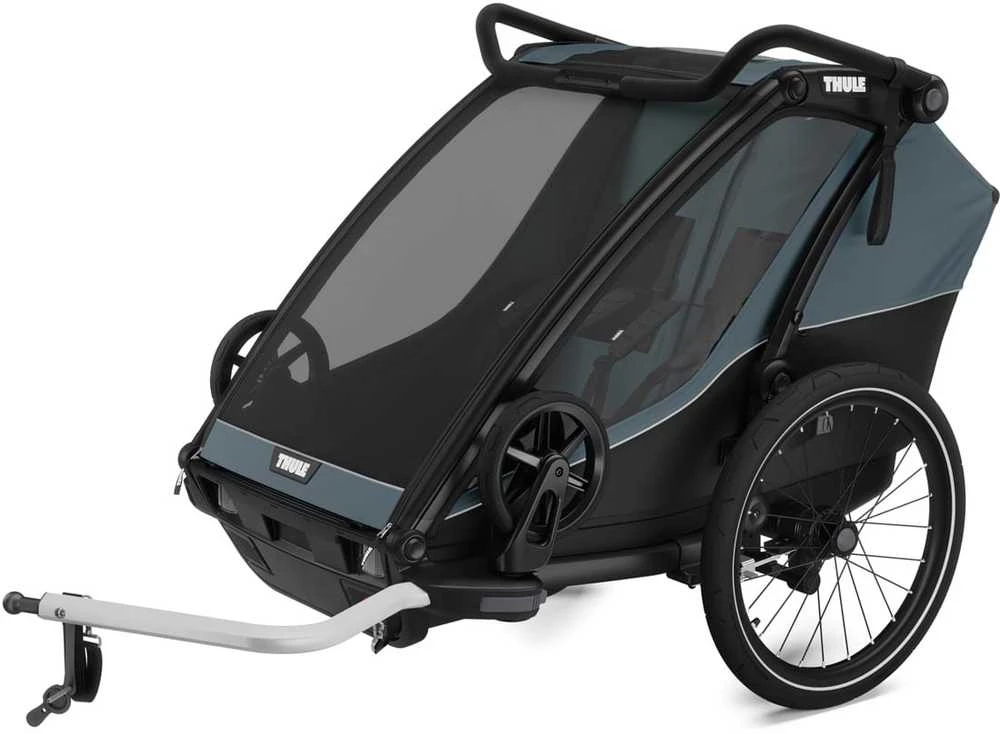 THULE Chariot Cab 2 - dviračio priekaba, 2in1 dviračio priekaba | Tamsiai pilka