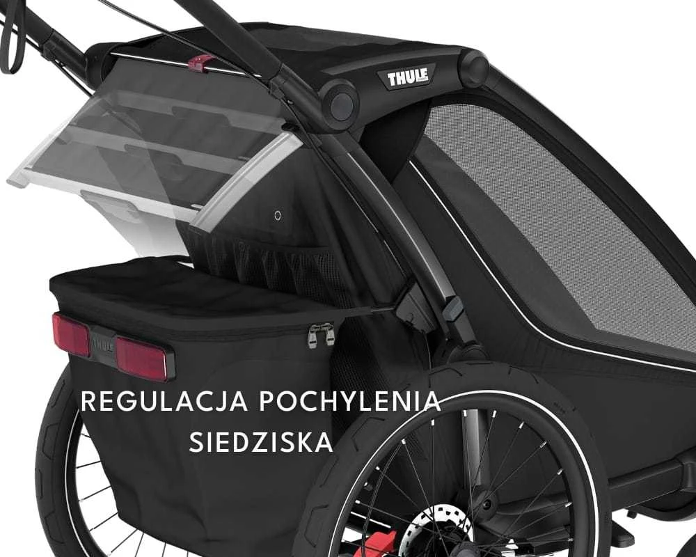 Thule Chariot Sport 2 Dviguba dviračio priekaba | G3 natūralus auksas