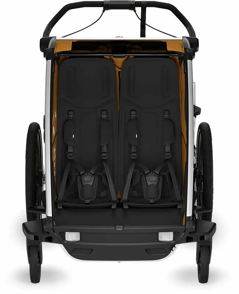 Thule Chariot Sport 2 Dviguba dviračio priekaba | G3 natūralus auksas