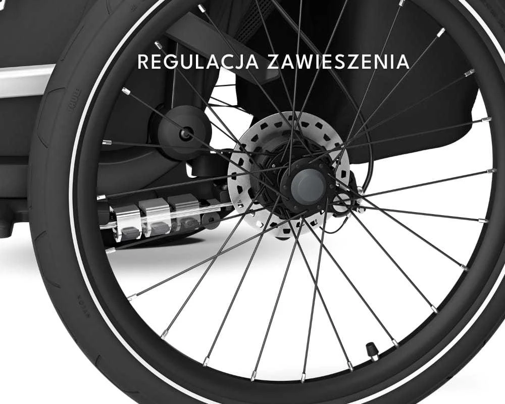 Thule Chariot Sport 2 Dviguba dviračio priekaba | G3 natūralus auksas