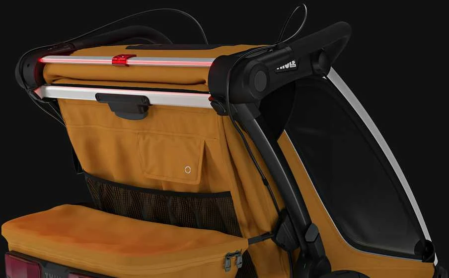 Thule Chariot Sport 2 - vienvietė dviračio priekaba | G3 natūralus auksas