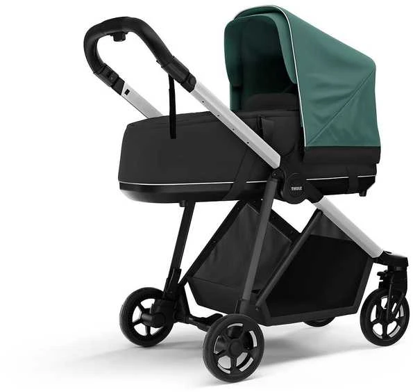 Thule Shine vežimėlis, žalias/ aliuminio spalvos (Aluminum/Mallard Žalias)