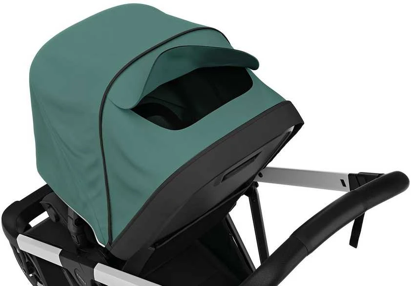 Thule Shine vežimėlis, žalias/ aliuminio spalvos (Aluminum/Mallard Žalias)