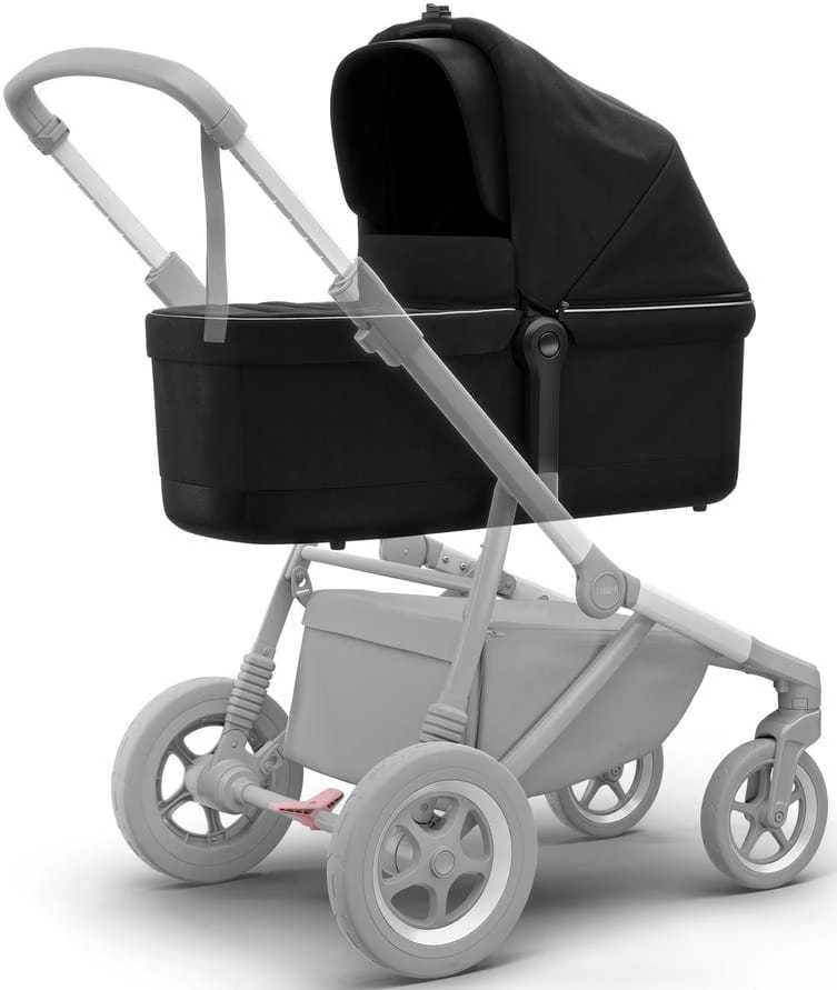 Thule Sleek Bassinet - Elegantiškas lopšys | Vidurnakčio juoda