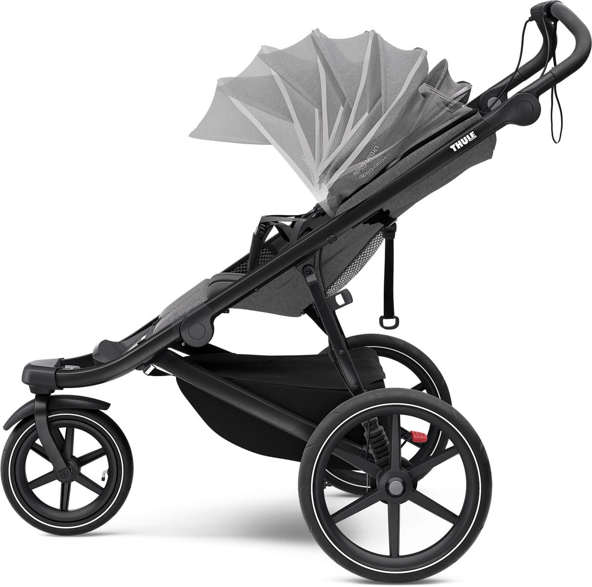 THULE Urban Glide 2 bėgimo vežimėlis | Pilkas | Varle.lt
