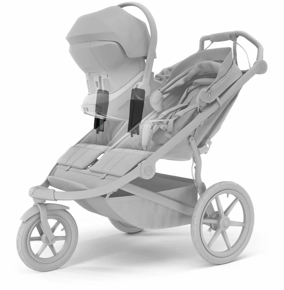 „Thule Urban Glide 3 Double“ adapteriai, skirti Maxi-Cosi / Britax / Cybex / Avionaut automobilinėms kėdutėms