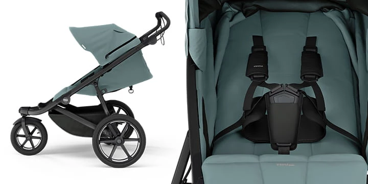 THULE Urban Glide 3 – sportinis vežimėlis | Žalias
