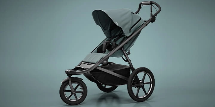 THULE Urban Glide 3 – sportinis vežimėlis | Žalias