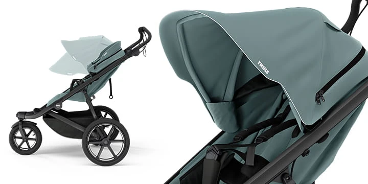 THULE Urban Glide 3 – sportinis vežimėlis | Žalias