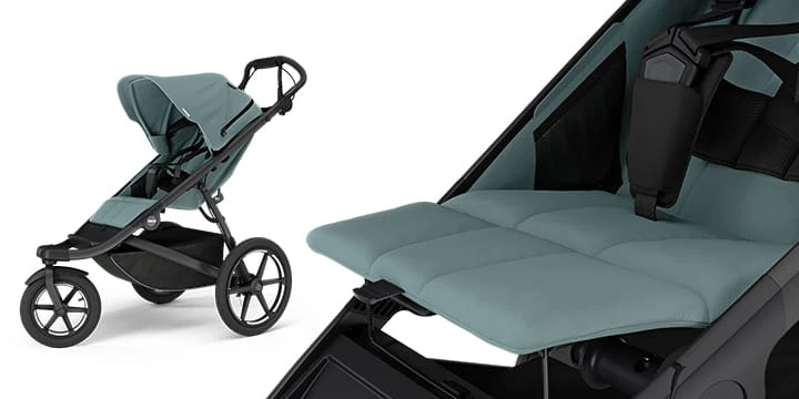 THULE Urban Glide 3 – sportinis vežimėlis | Žalias